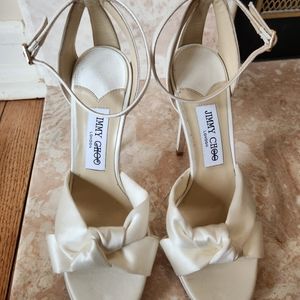 Jimmy Choo Rosie 120 Bridal heels- only worn 1 hour Size 38